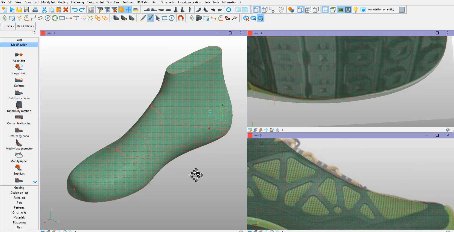 screenshot of Romans CAD